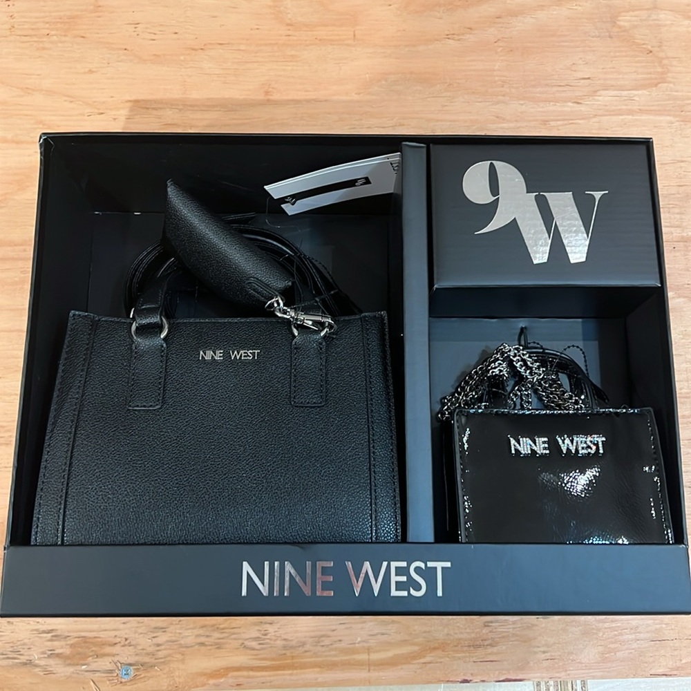 NINE WEST Shoulder bag/purse, mini purse, and pouch